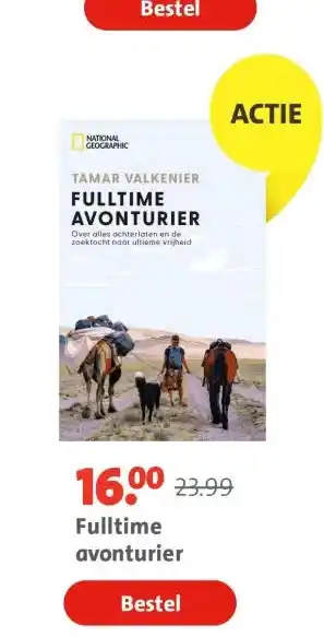 Bruna Fulltime avonturier aanbieding