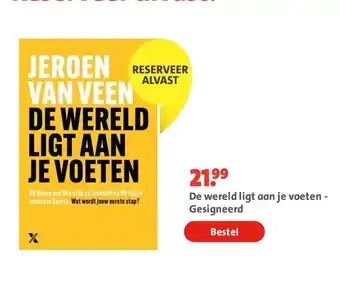 Bruna De wereld ligt aan je voeten - Gesigneerd aanbieding