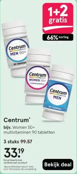 Etos Centrum aanbieding