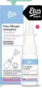 Etos Etos Allergie neusspray aanbieding