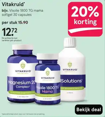 Etos Vitakruid aanbieding