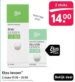 Etos Etos lenzen aanbieding
