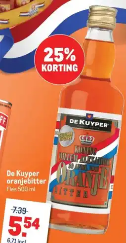 Makro De Kuyper oranjebitter aanbieding