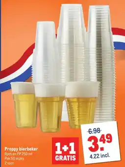 Makro Proppy bierbeker aanbieding