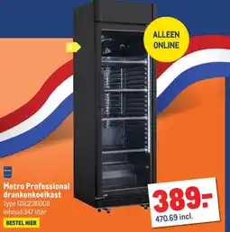 Makro Metro Professional drankenkoelkast aanbieding