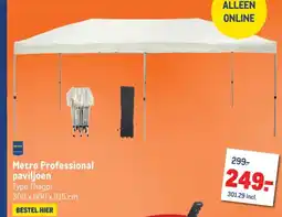 Makro Metro Professional paviljoen aanbieding
