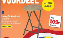 Makro Metro Professional statafel aanbieding