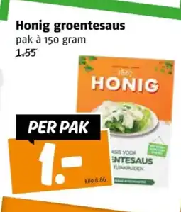 Poiesz Honig groentesaus aanbieding