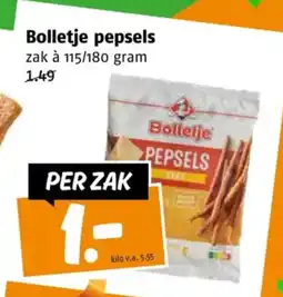 Poiesz Bolletje pepsels aanbieding