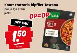 Poiesz Knorr trattoria kipfilet Toscana aanbieding