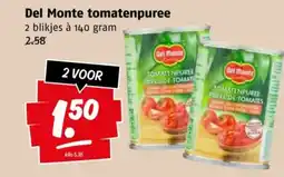 Poiesz Del Monte tomatenpuree aanbieding