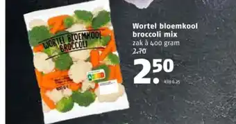 Poiesz Wortel bloemkool broccoli mix aanbieding