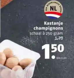 Poiesz Kastanje champignons aanbieding