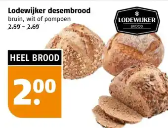 Poiesz Lodewijker desembrood aanbieding