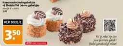 Poiesz Hazelnootschuimgebakjes of Christoffel crème gebakjes aanbieding