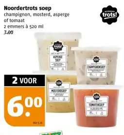Poiesz Noordertrots soep aanbieding