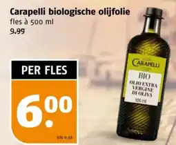 Poiesz Carapelli biologische olijfolie aanbieding