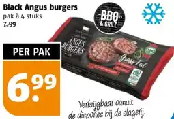 Poiesz Black Angus burgers aanbieding