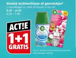 Poiesz Airwick luchtverfrisser of geurstokjes aanbieding
