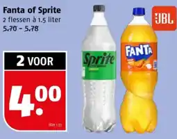 Poiesz Fanta of Sprite aanbieding
