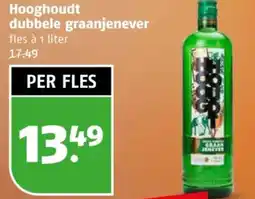 Poiesz Hooghoudt dubbele graanjenever aanbieding