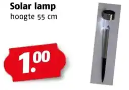 Poiesz Solar lamp aanbieding