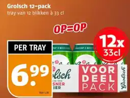 Poiesz Grolsch 12-pack aanbieding
