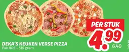 Dekamarkt Deka's keuken verse pizza aanbieding