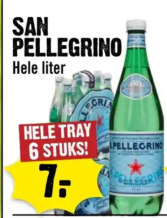 Dirck 3 San pellegrino aanbieding