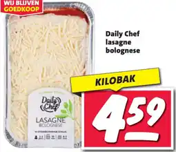 Nettorama Daily Chef lasagne bolognese aanbieding