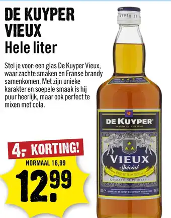 Dirck 3 De kuyper vieux aanbieding