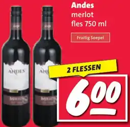 Nettorama Andes merlot aanbieding