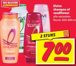 Nettorama Elvive shampoo of conditioner aanbieding
