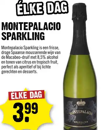 Dirck 3 Montepalacio sparkling aanbieding