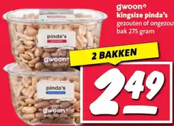 Nettorama Gwoon kingsize pinda's aanbieding