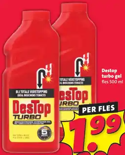 Nettorama Destop turbo gel aanbieding