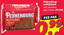 Nettorama Peijnenburg ontbijtkoek aanbieding