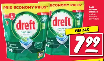 Nettorama Dreft vaatwas tabletten aanbieding