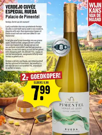 Dirck 3 Verdejo cuvée especial rueda palacio de pimentel aanbieding