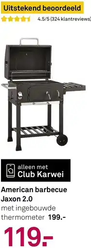 Karwei American barbecue Jaxon 2,0 aanbieding