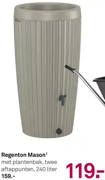 Karwei Regenton Mason aanbieding