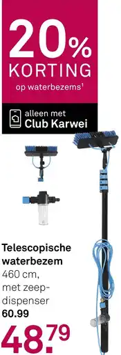 Karwei Telescopische waterbezem aanbieding