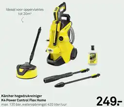 Karwei Kärcher hogedrukreiniger K4 Power Control Flex Home aanbieding