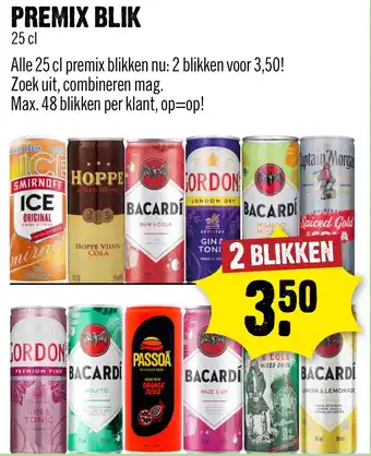 Dirck 3 Premix blik aanbieding