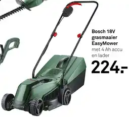 Karwei Bosch 18V grasmaaier EasyMower aanbieding