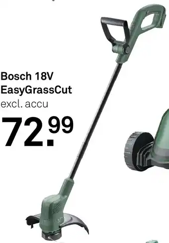 Karwei Bosch 18V EasyGrassCut aanbieding