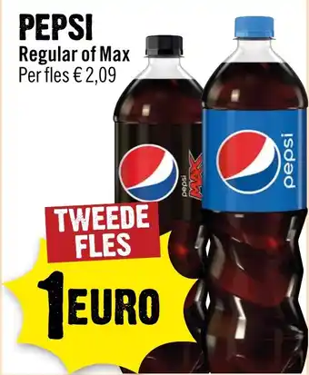 Dirck 3 Pepsi regular of max aanbieding