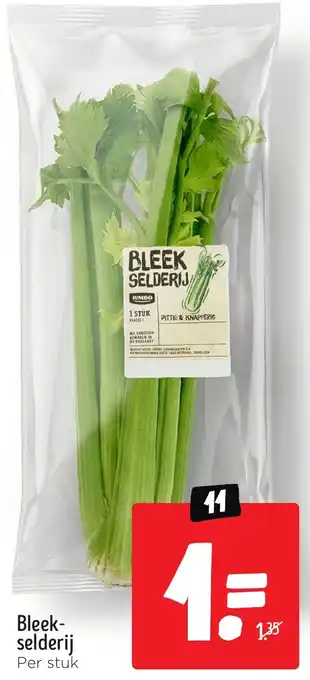 Jumbo Bleekselderij aanbieding
