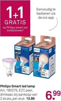Karwei Philips Smart led lamp aanbieding