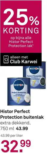 Karwei Histor Perfect Protection buitenlak aanbieding